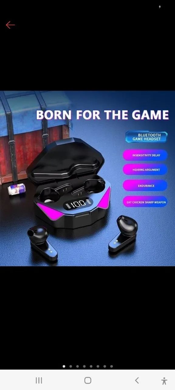 Fone Bluetooth gamer tws - Foto 2