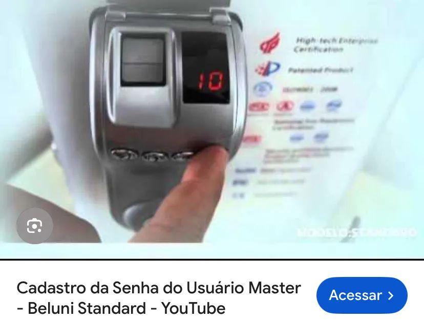 Fechadura digital beluni standart 