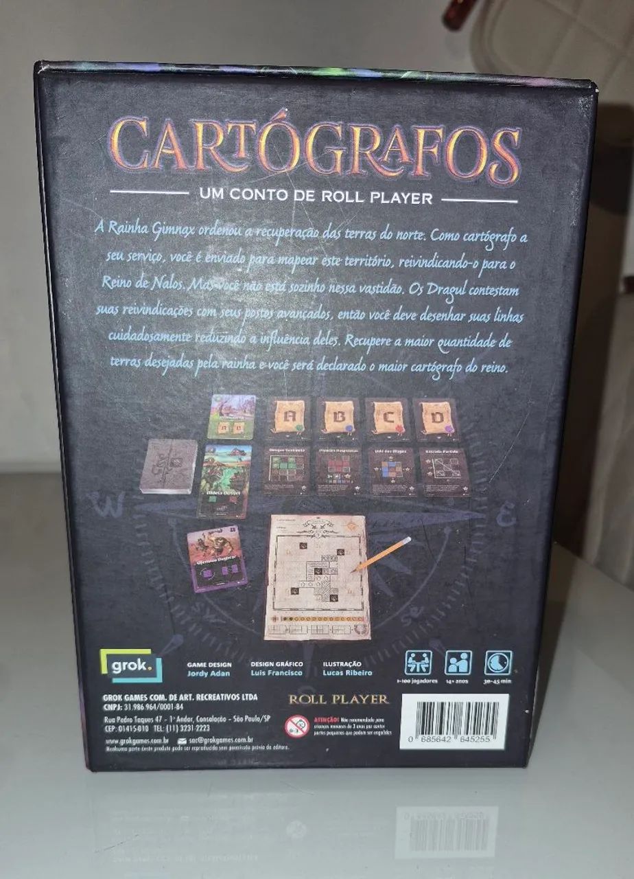 Cartógrafos - Jogo de Tabuleiro - Foto 2