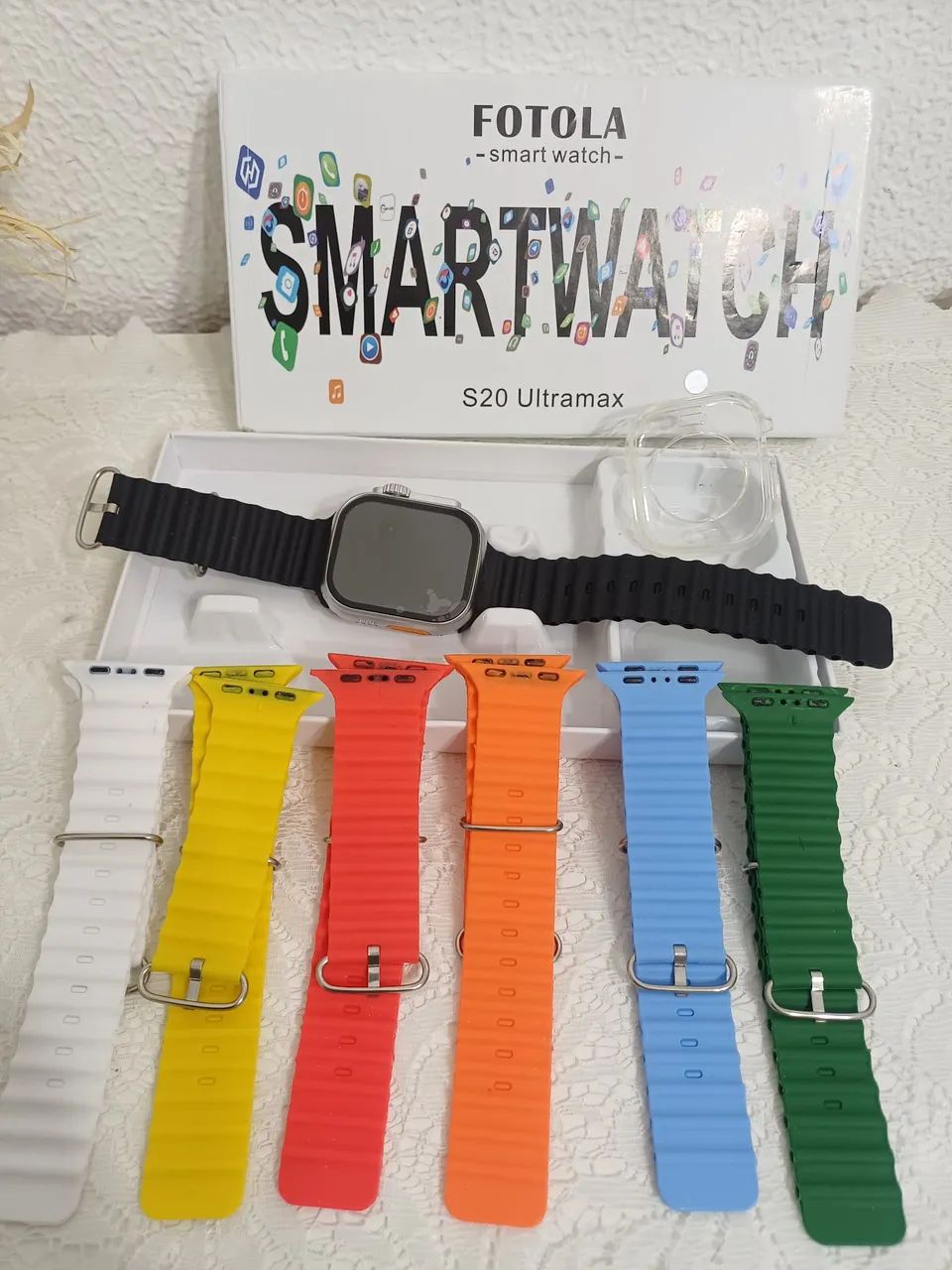 SMARTWATCH ULTRA COM PULSEIRA EXTRA  - Foto 2