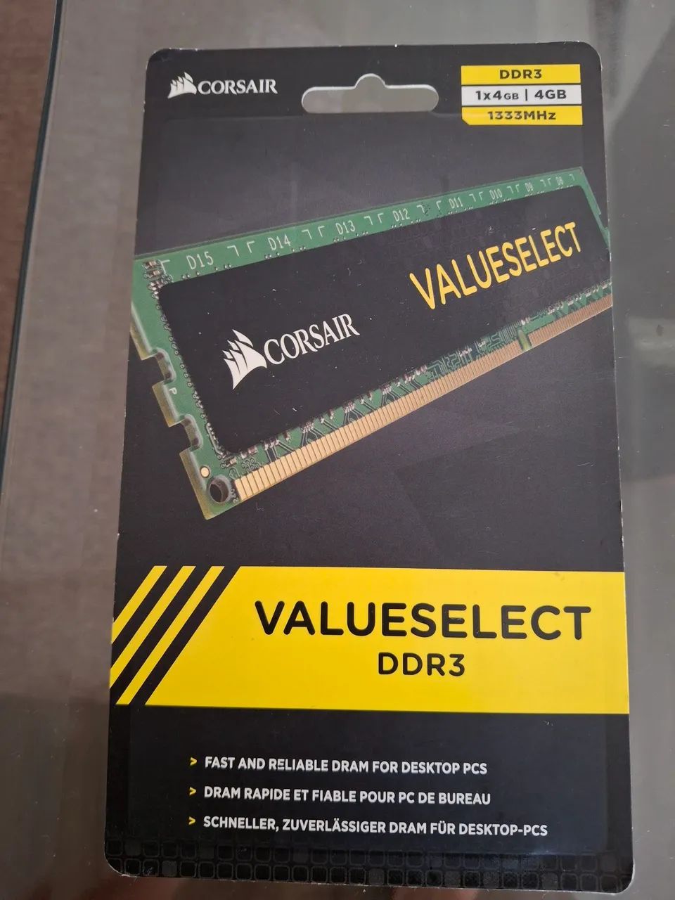 DDR 3 CORSAIR 4GB