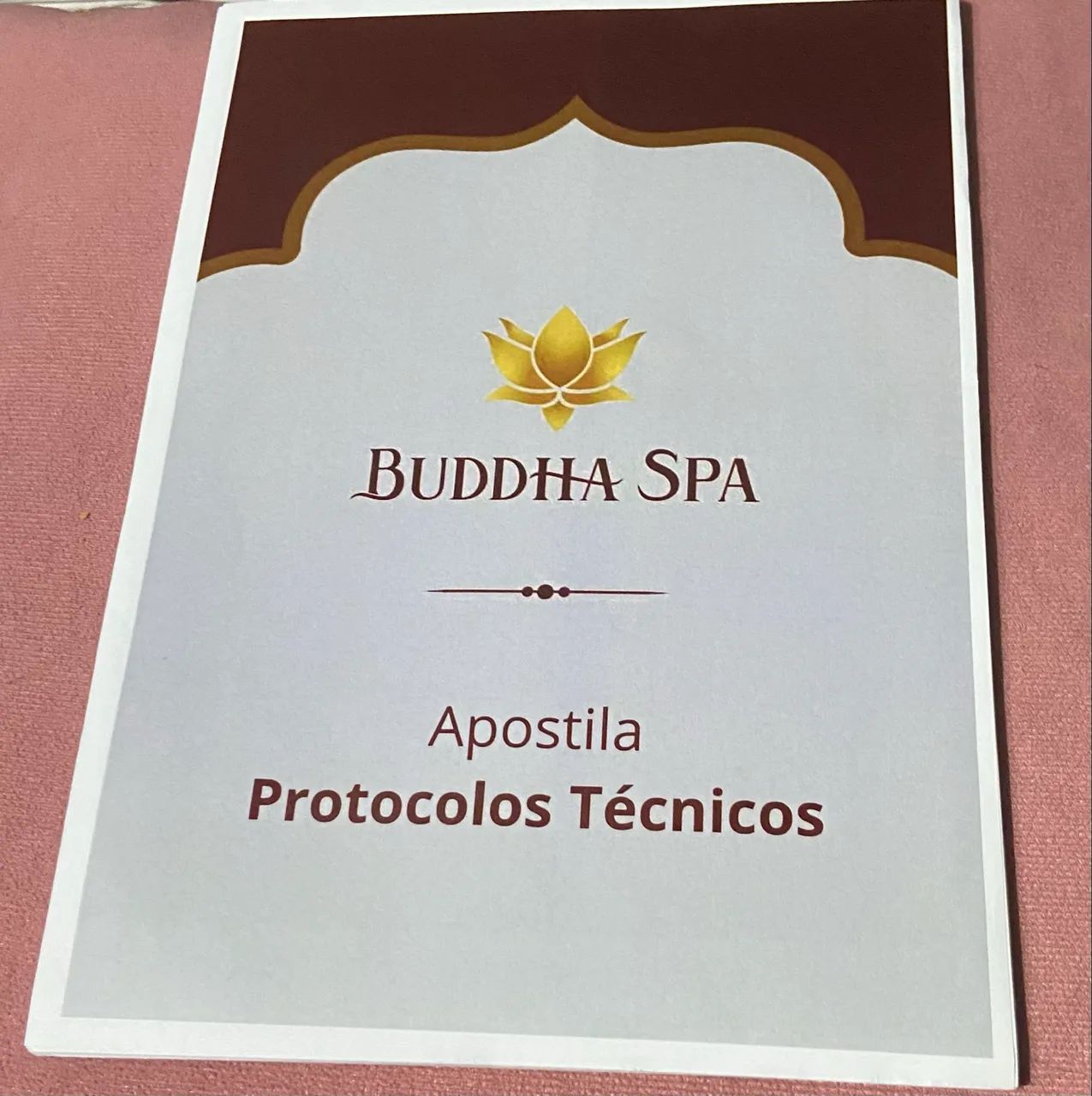 Vendo Apostila Técnica protocolos Budha Spa442917352113459203