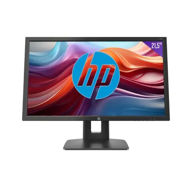 Monitor Hp 21,5 Full Hd Com Conectividade Completa Com Hdmi, Vga E Displayport - V22b  - Foto 5
