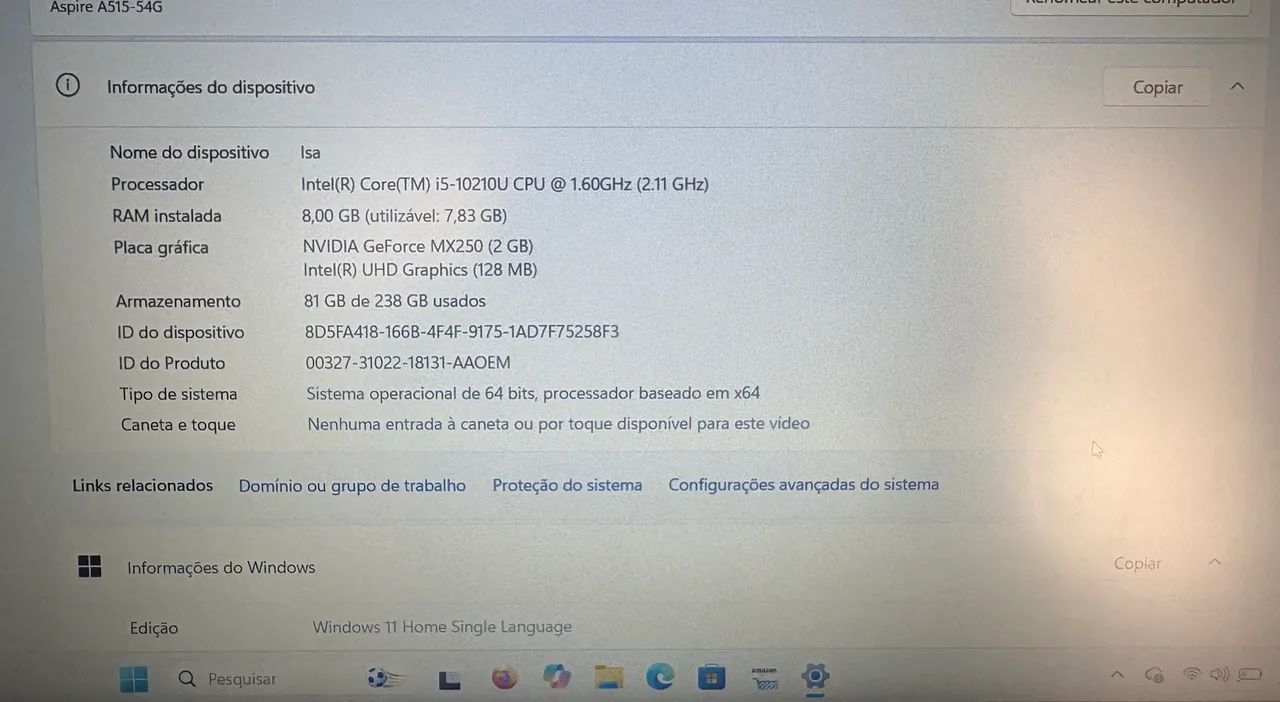 Notebook Acer  - Foto 4