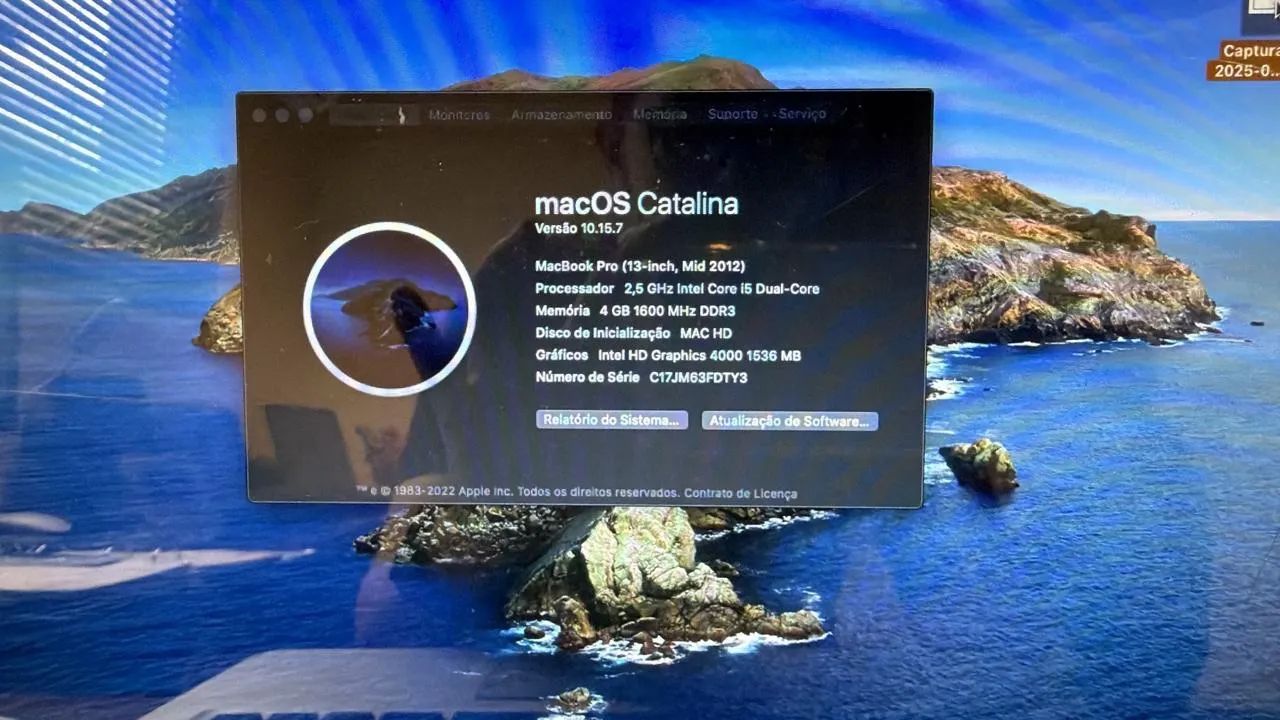 Mac Book Pro Apple 13 (2012) - Foto 2