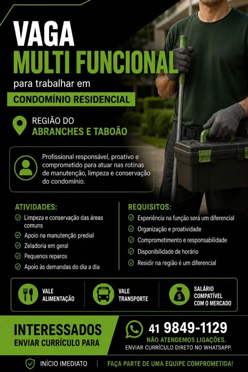 Vaga multifuncional 