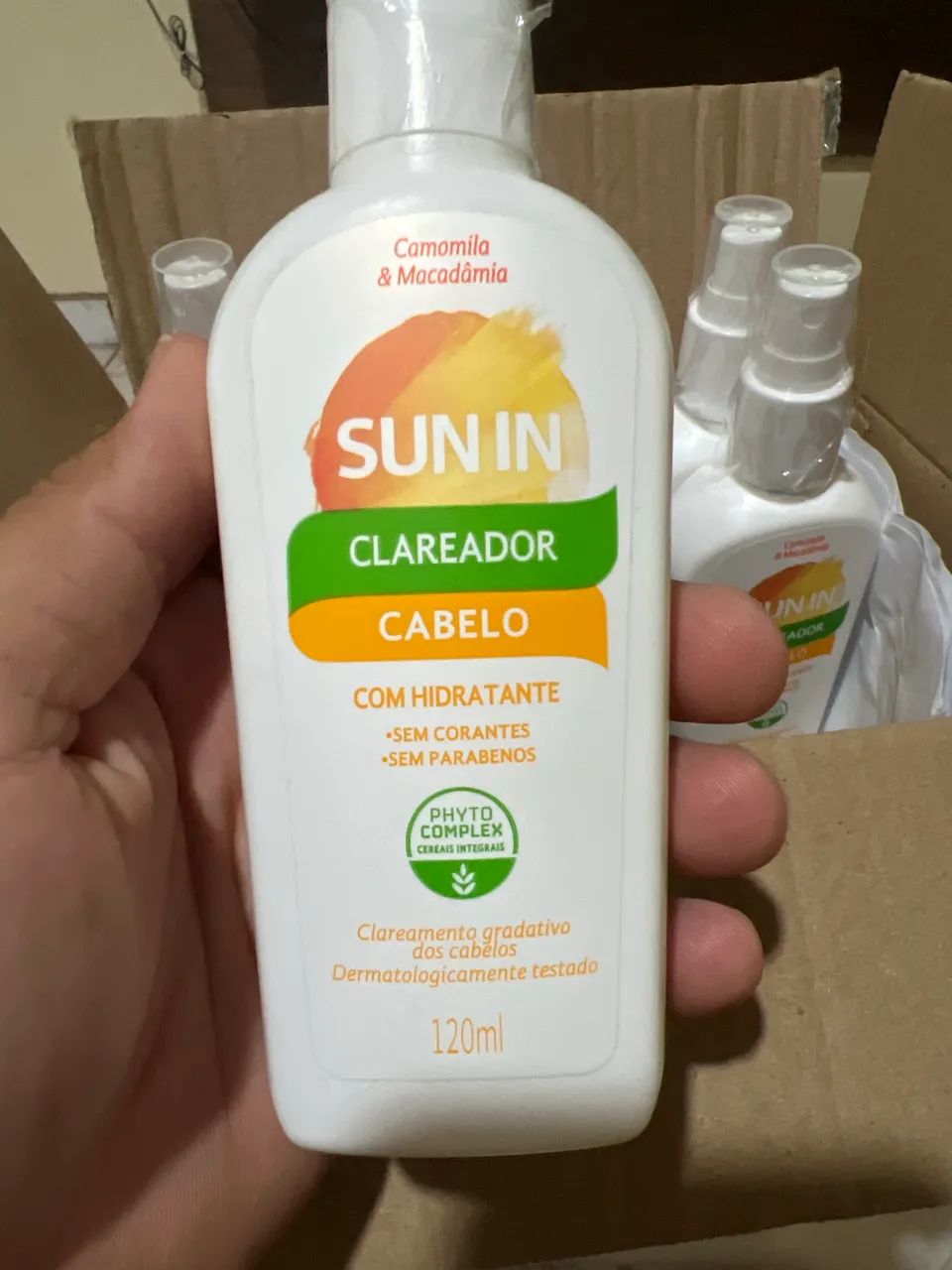 Clareador para cabelo 