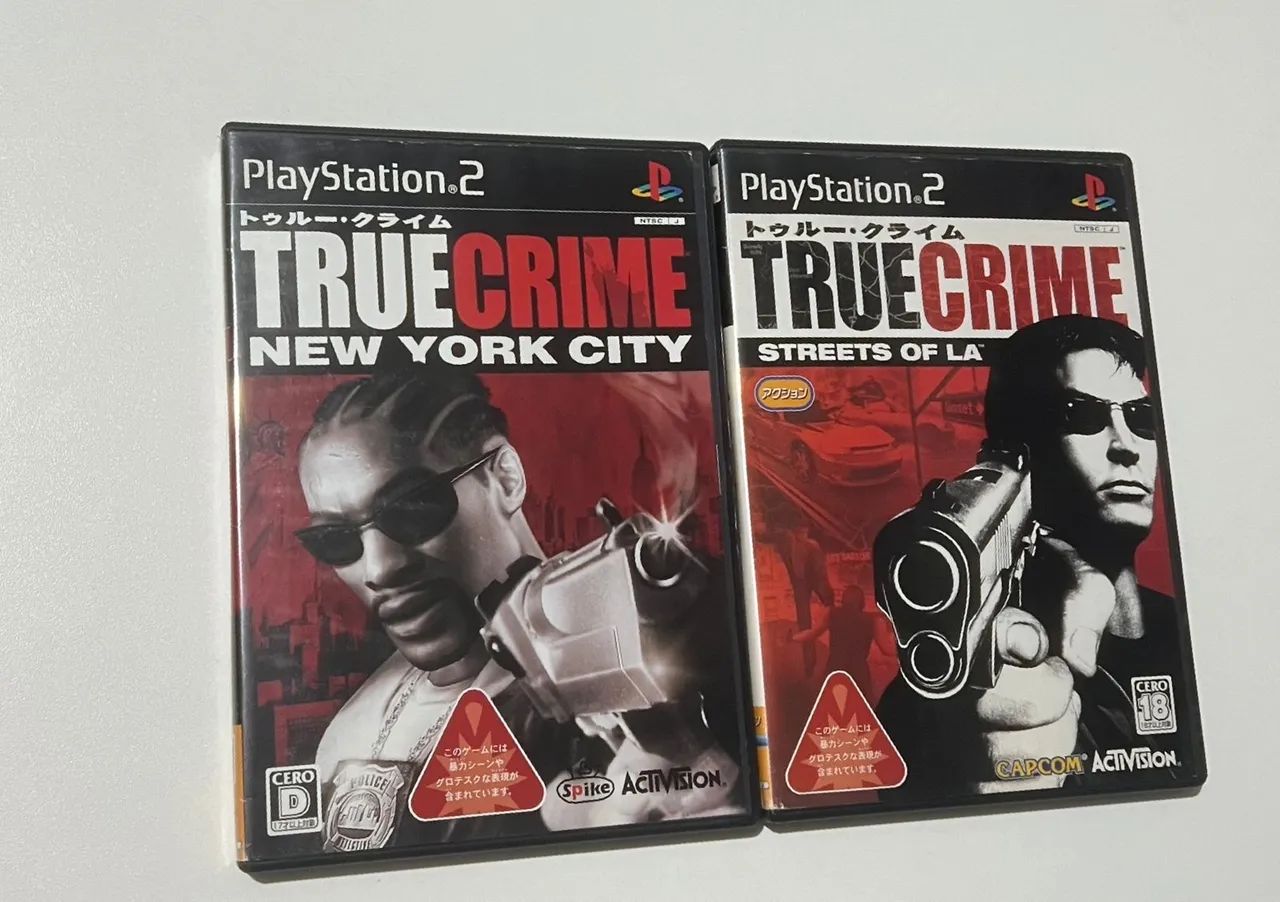 Combo true crime ps2