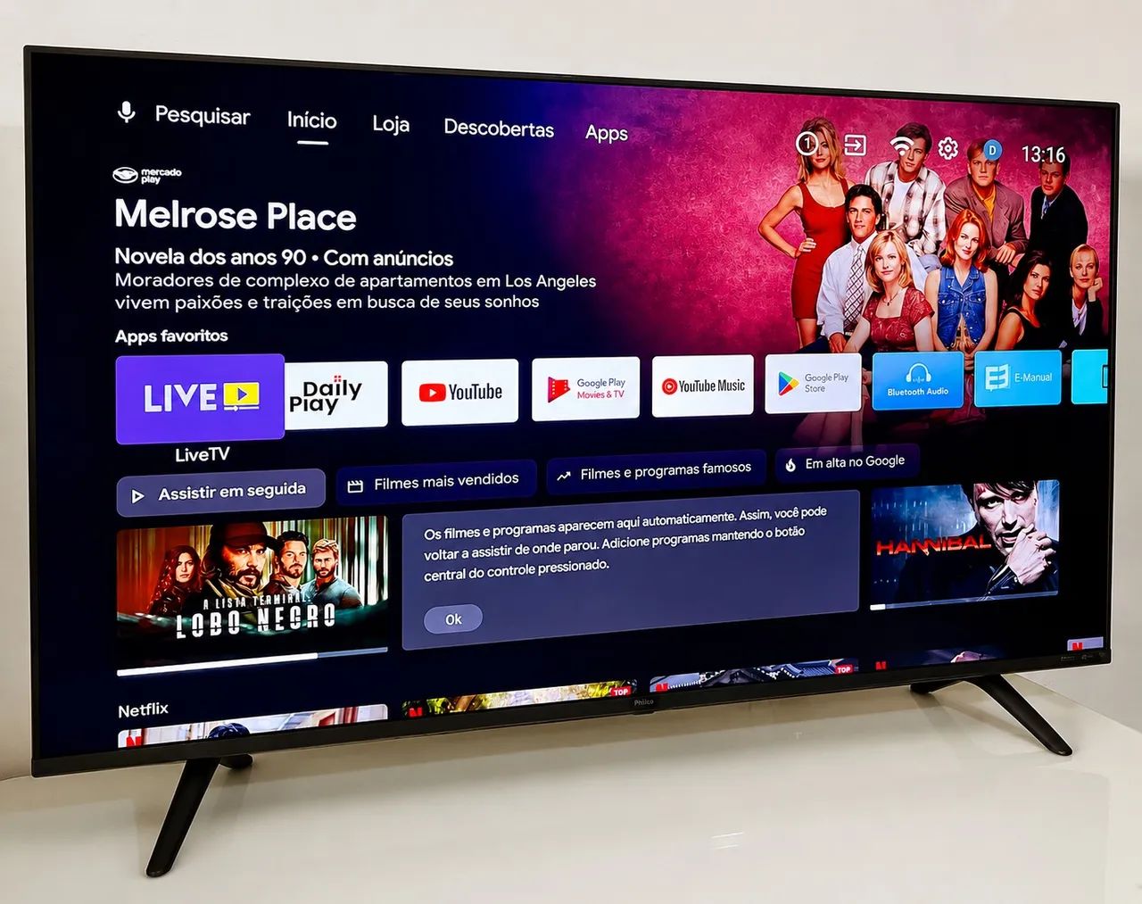 Tv Smart 55 PHILCO ANDROID 4K C/ COMANDO DE VOZ - Foto 2