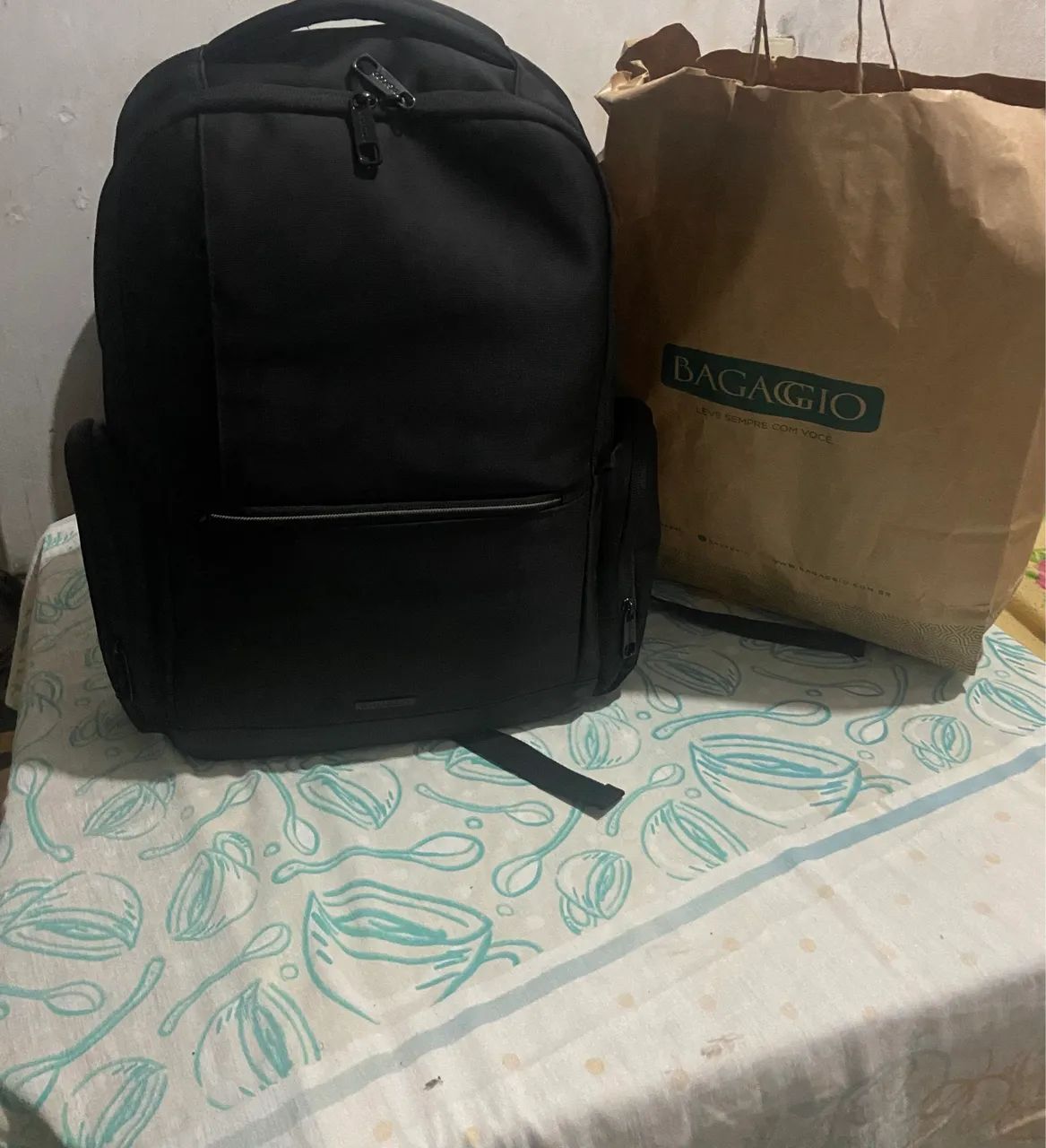 Mochila Executiva Bagaggio preta - Foto 2