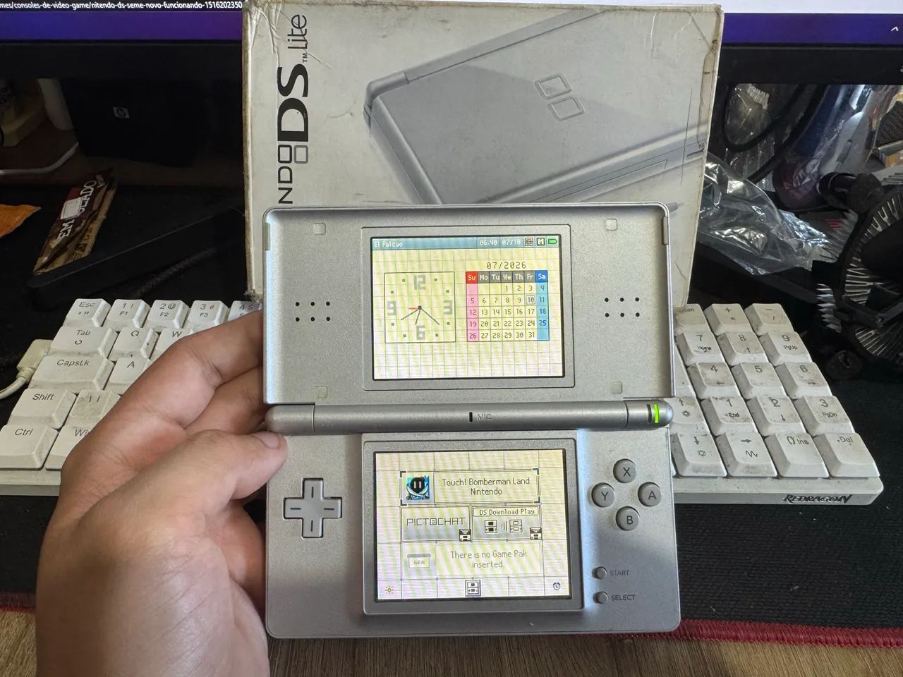 Nintendo DS Lite Desbloqueado na Caixa - Foto 3