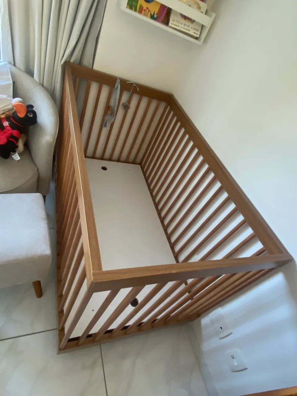 Berço lilibee usado em bom estado  - Foto 5