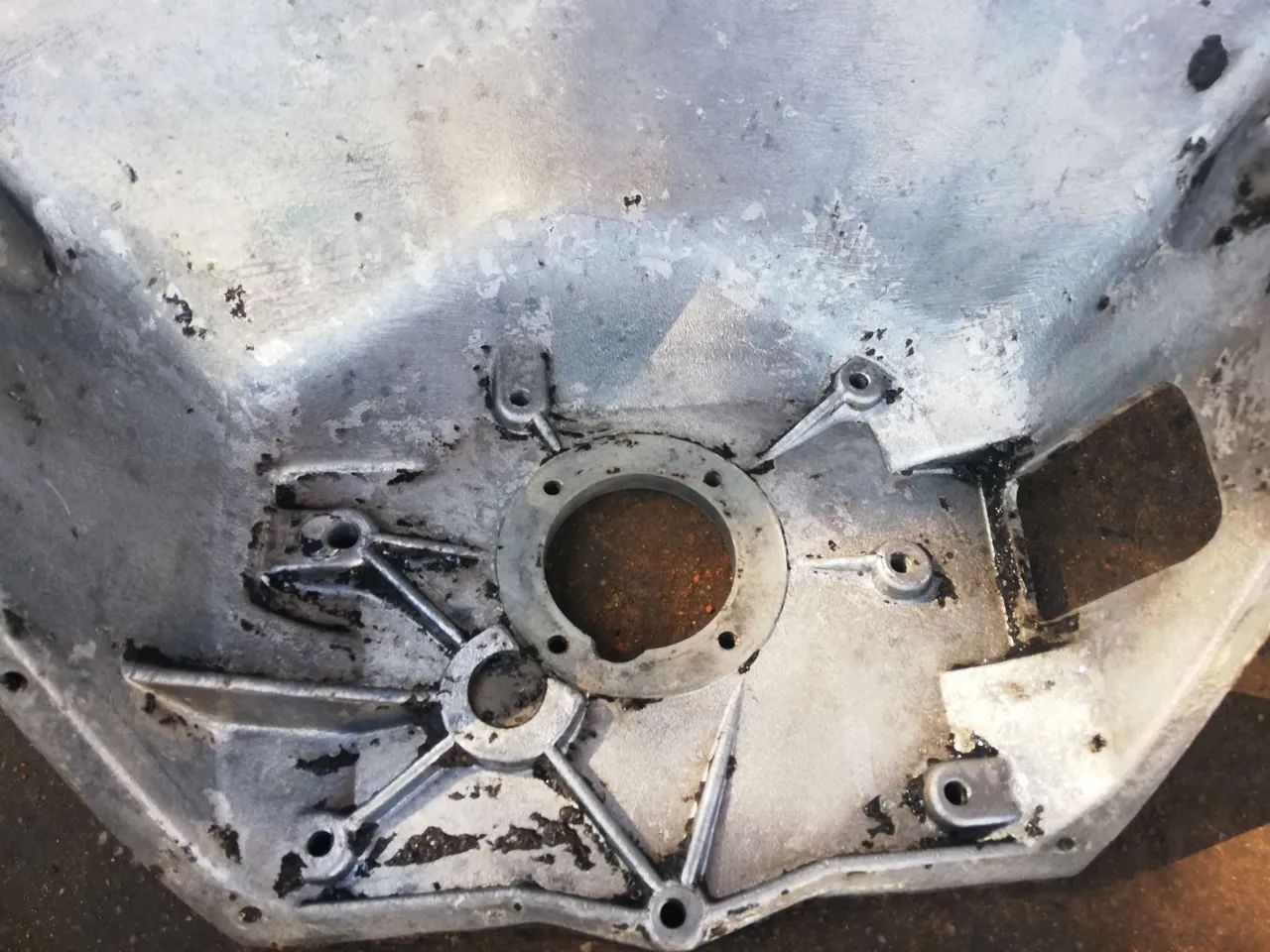 Capa seca de alumínio cambio caixa opala caravan  - Foto 4