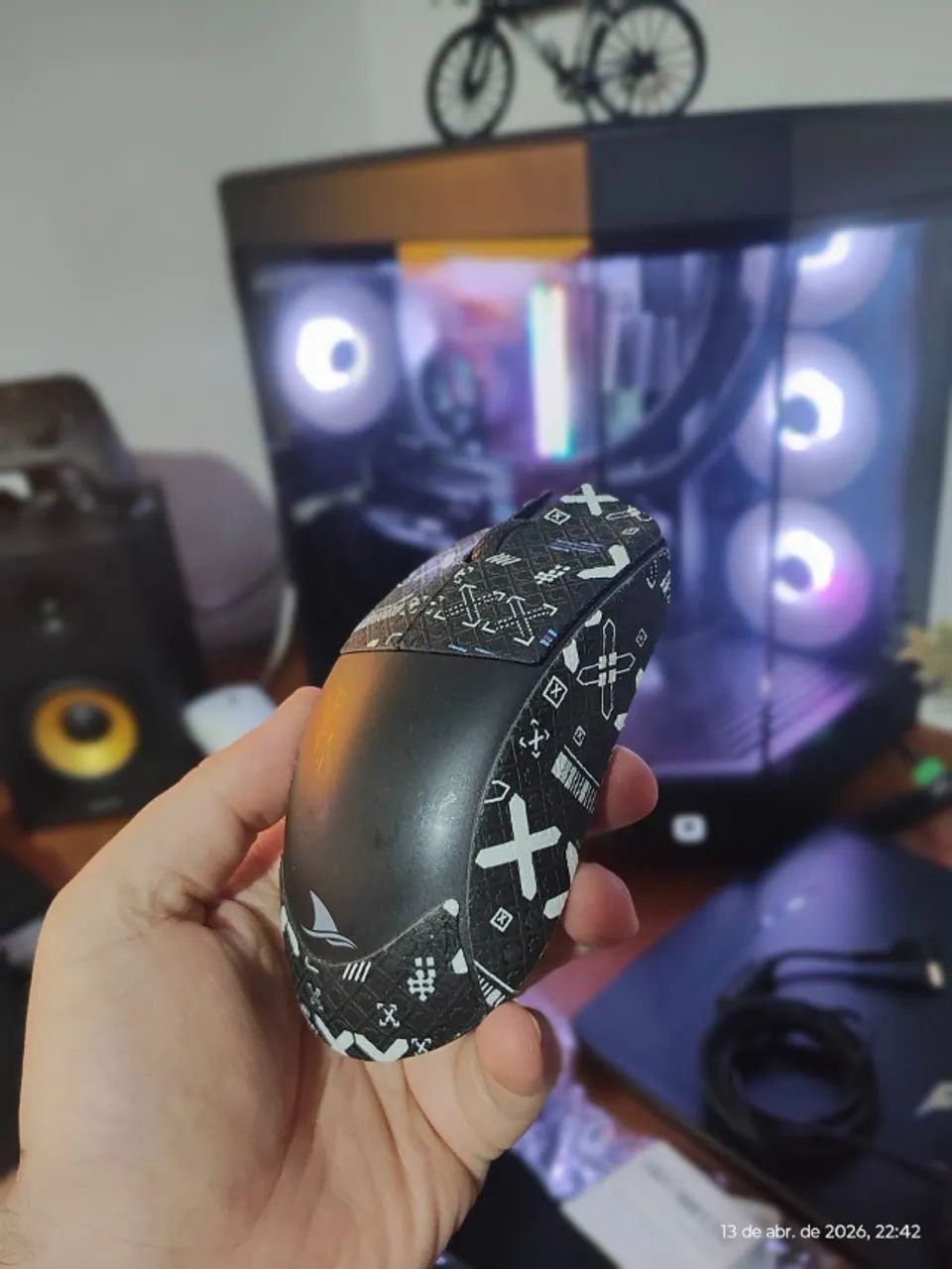 MOUSE GAMER ULTRALEVE DARMOSHARK M3 - Foto 3