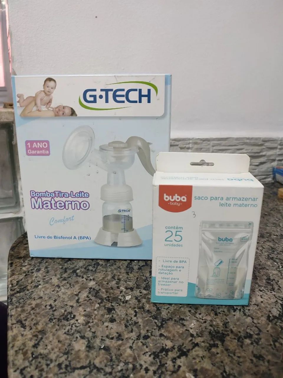 Bomba tira leite GTech com saco de armazenar