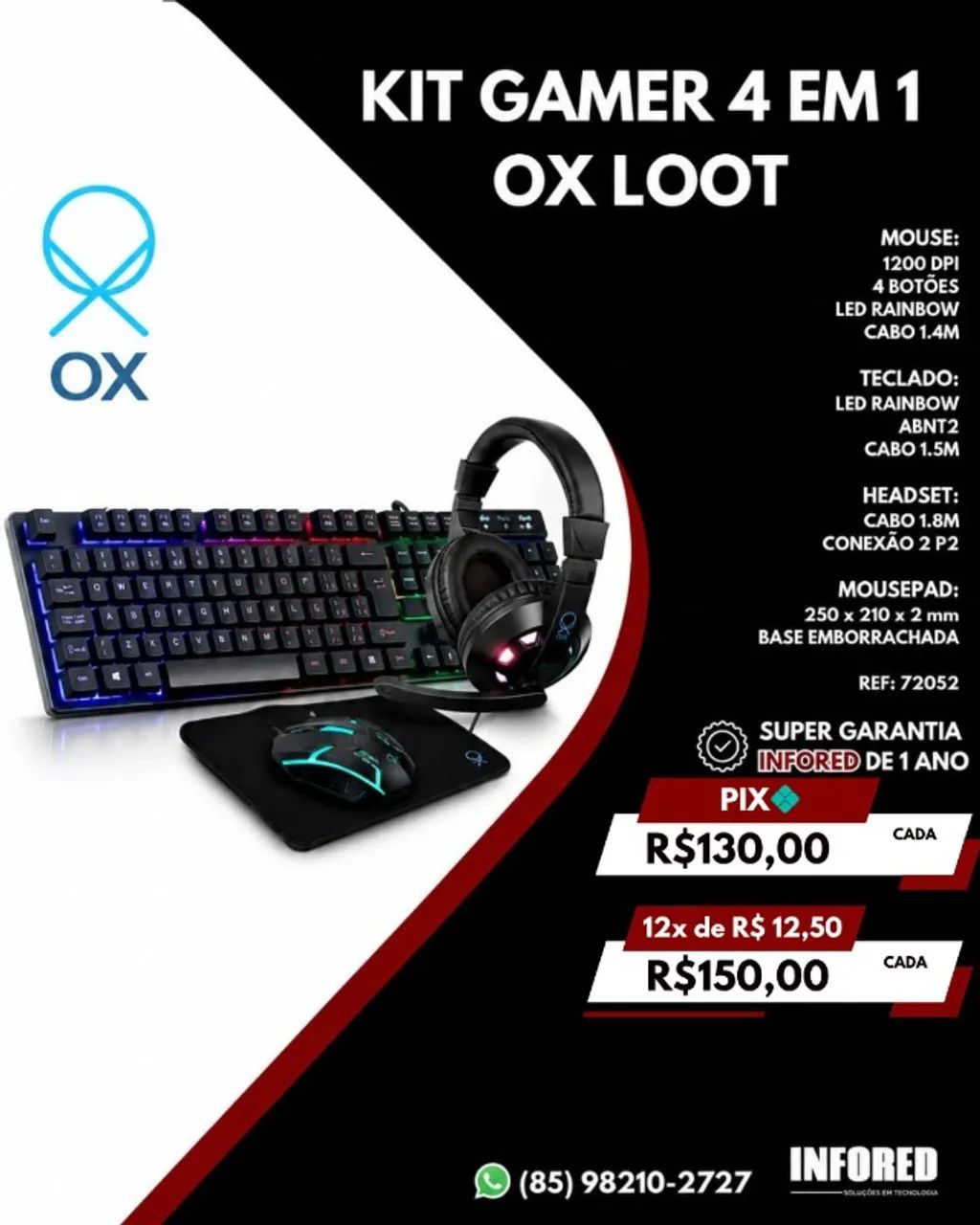 Kits Gamer em Destaque - Foto 4