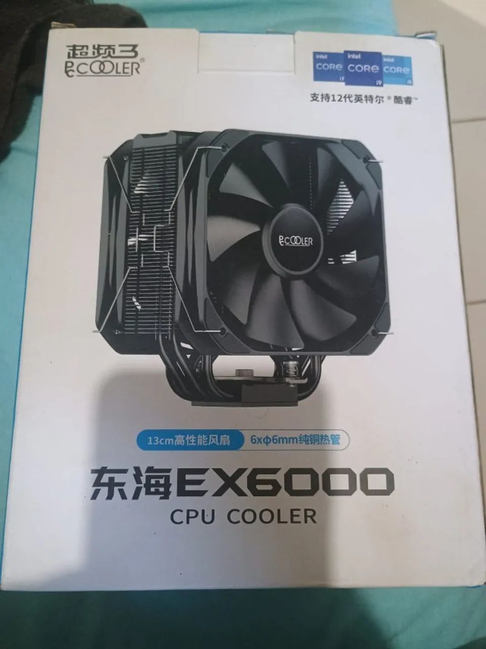 CPU Cooler EX6000 - Alta Performance (Completo na Caixa)