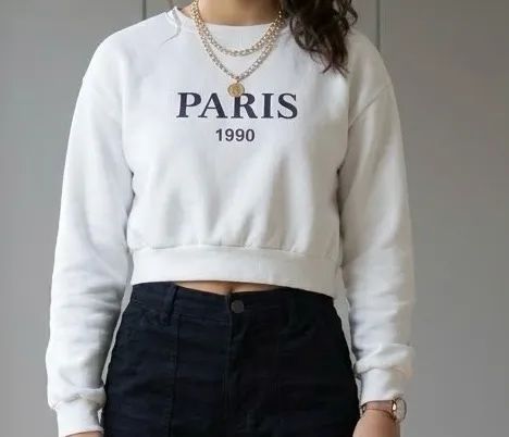 Moletom Cropped 