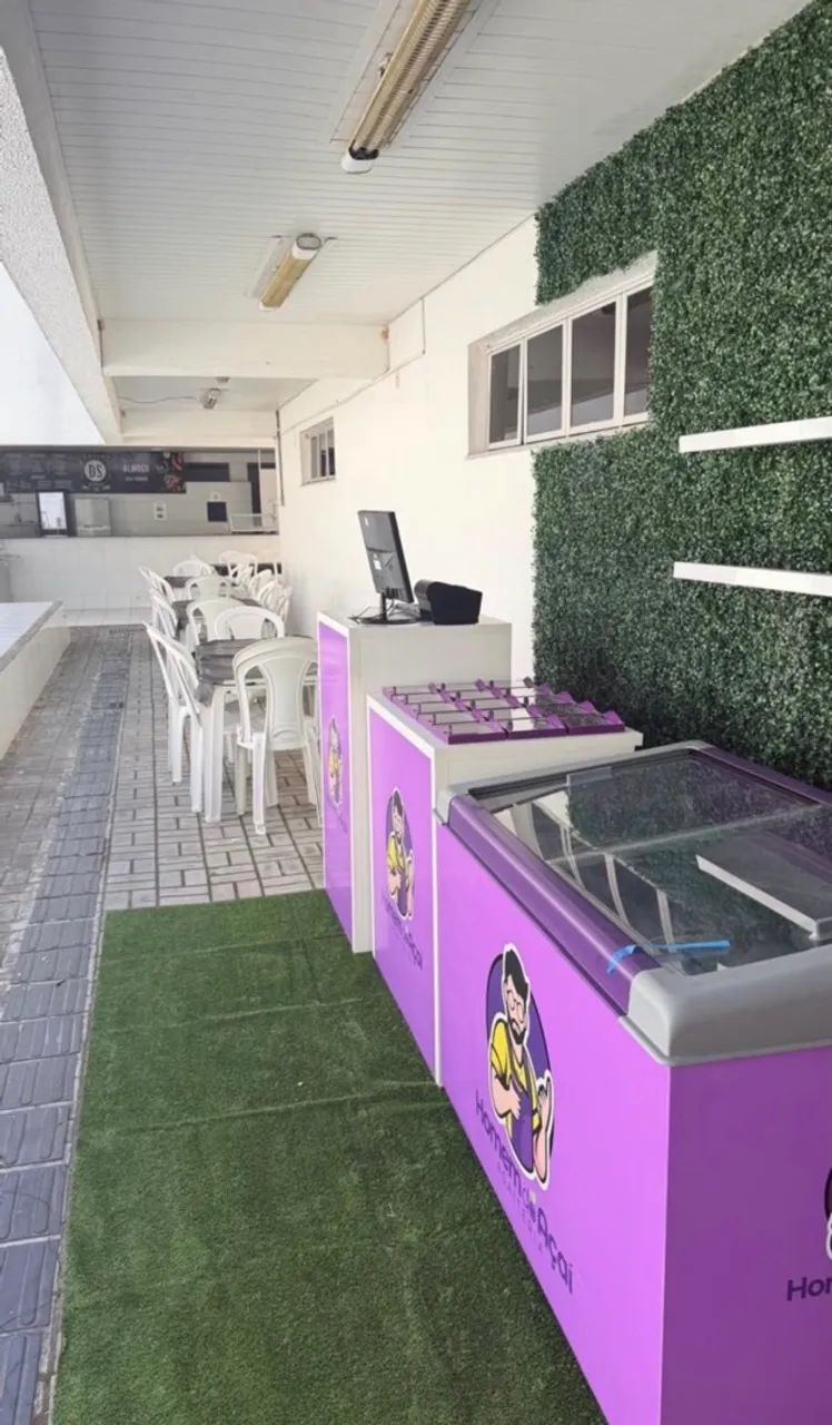 Quiosque açaí completo 