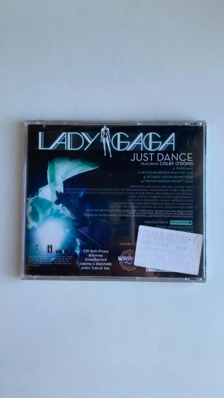 CD Single Lacrado - Lady Gaga Just Dance - Foto 2