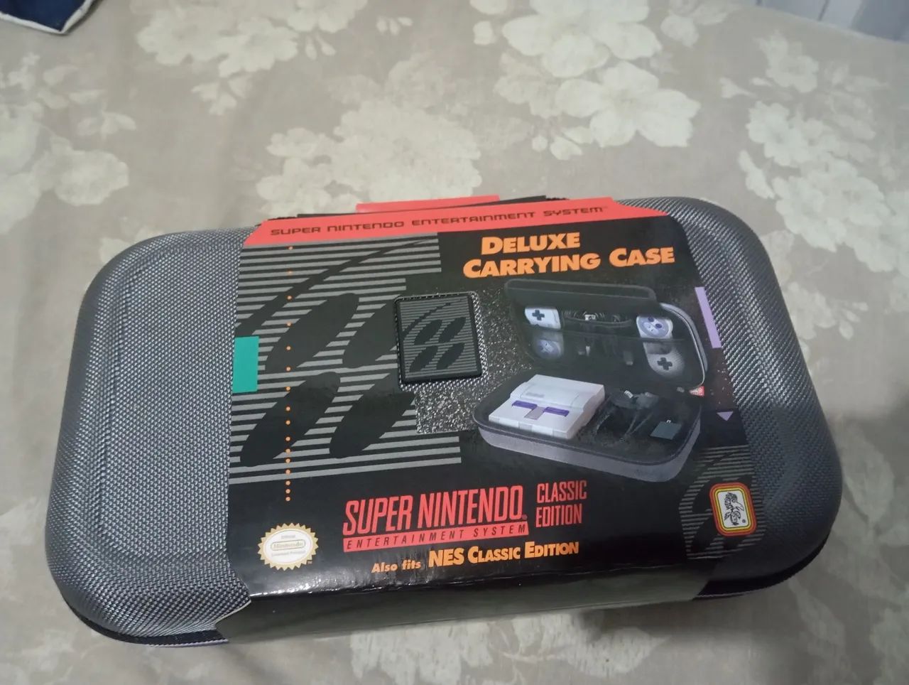 Case oficial Nintendo clássico  Deluxe carrying  