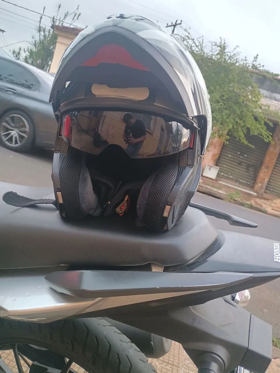 Capacete MT Atom articulado - Foto 4