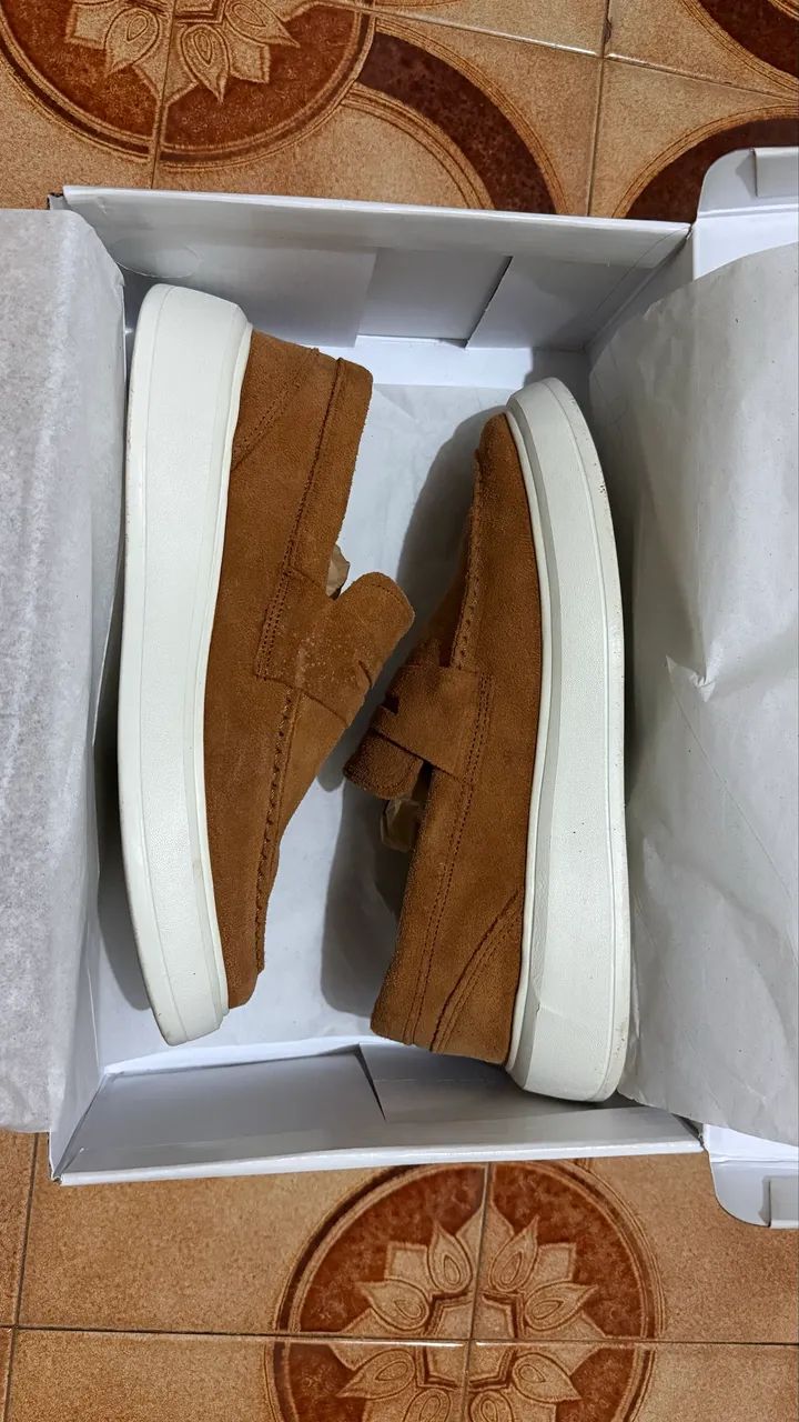 Vendo Loafer em camurça Bertutini - Foto 4