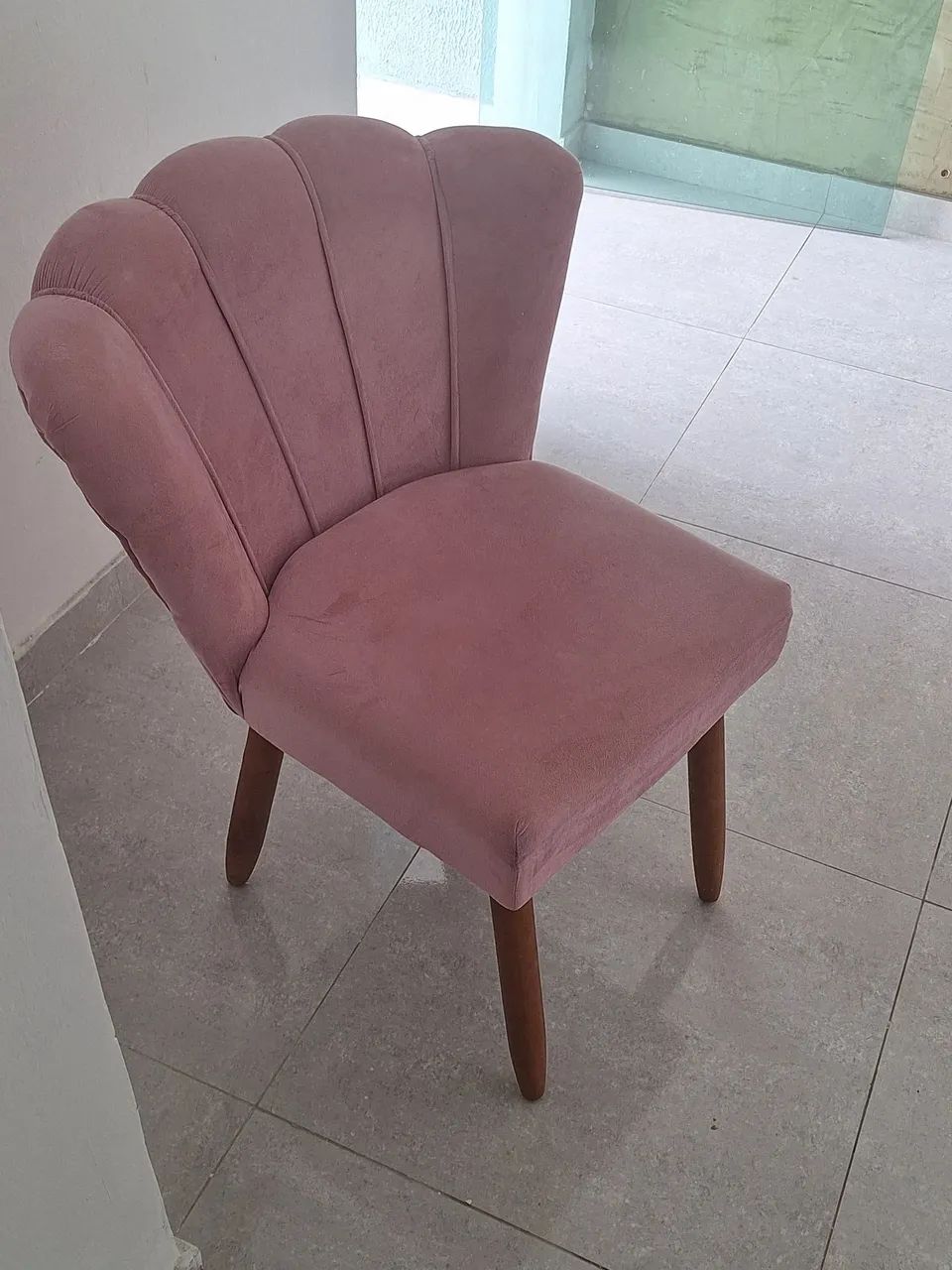 Cadeira Rosa para penteadeira - Foto 3