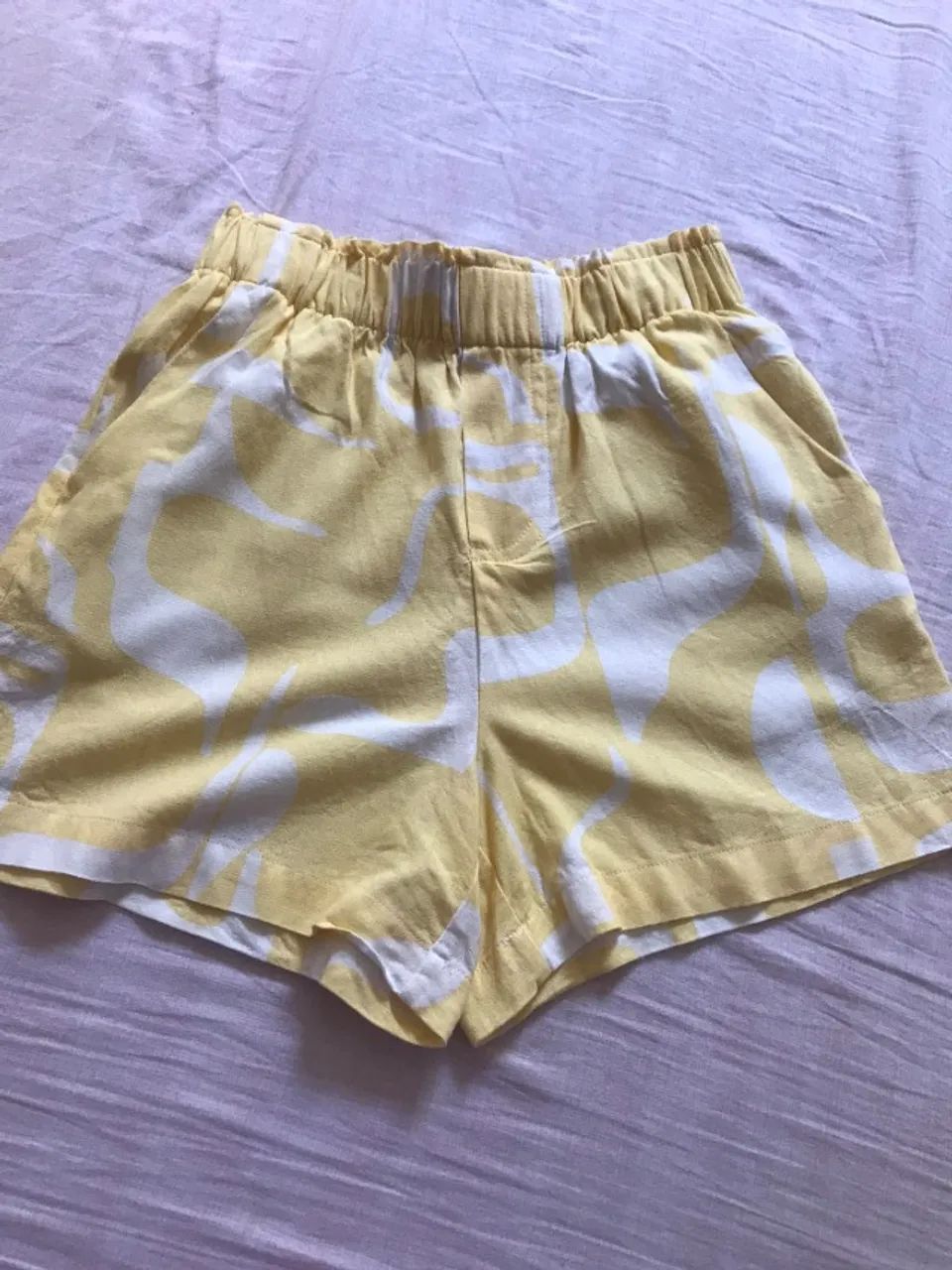 Short amarelo praiano - Foto 2