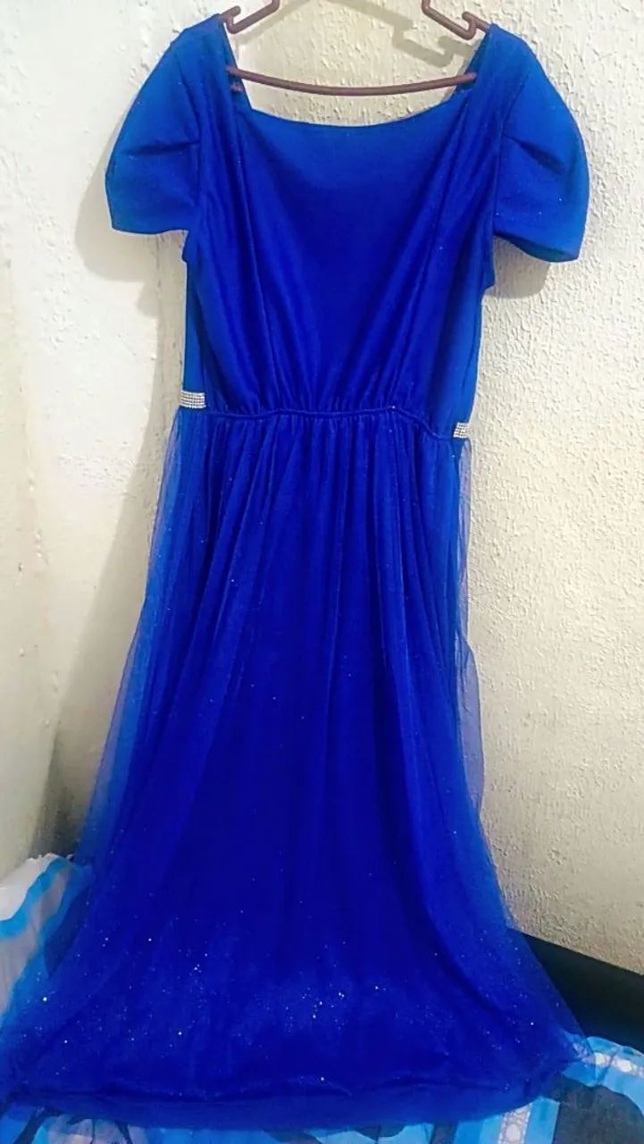 Dois Vestidos Azuis de Formatura - Foto 2