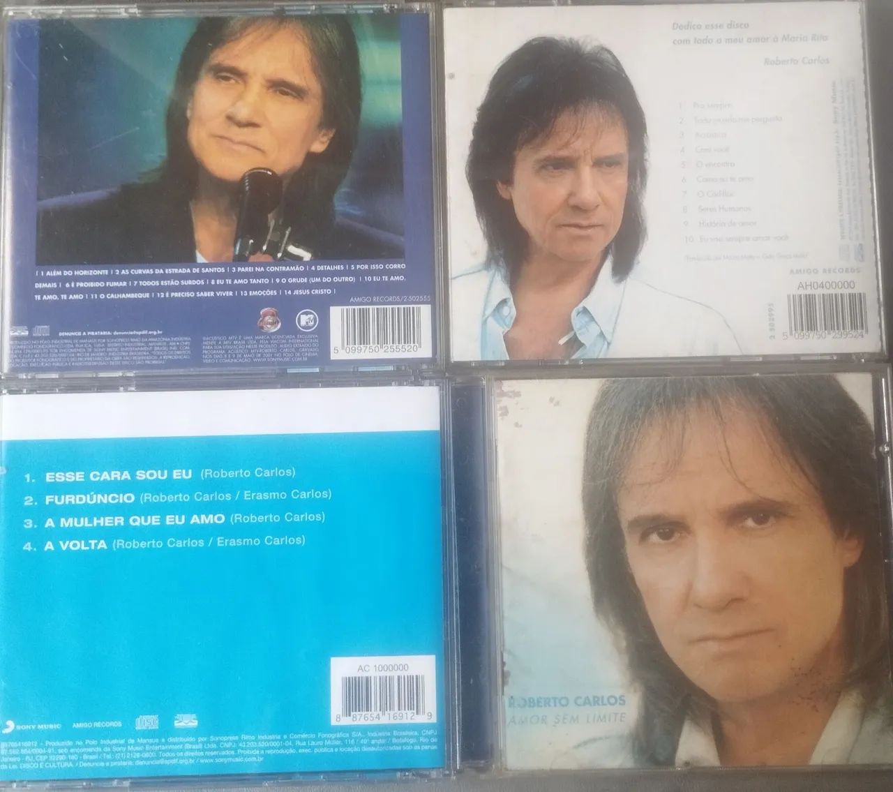 Cds Roberto Carlos ( lote c/ 04 discos) - Foto 2
