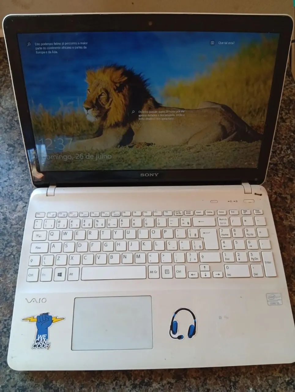 Notebook Sony veio
