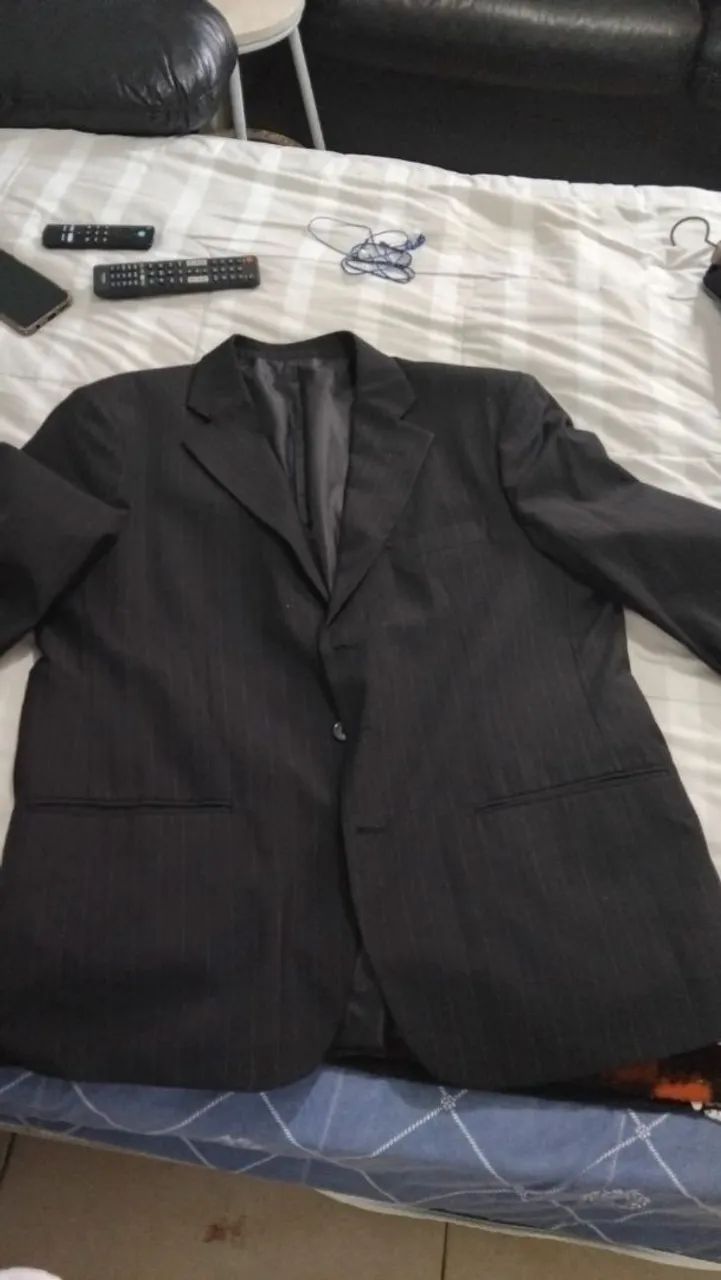 Terno preto masculino.54 - Foto 2
