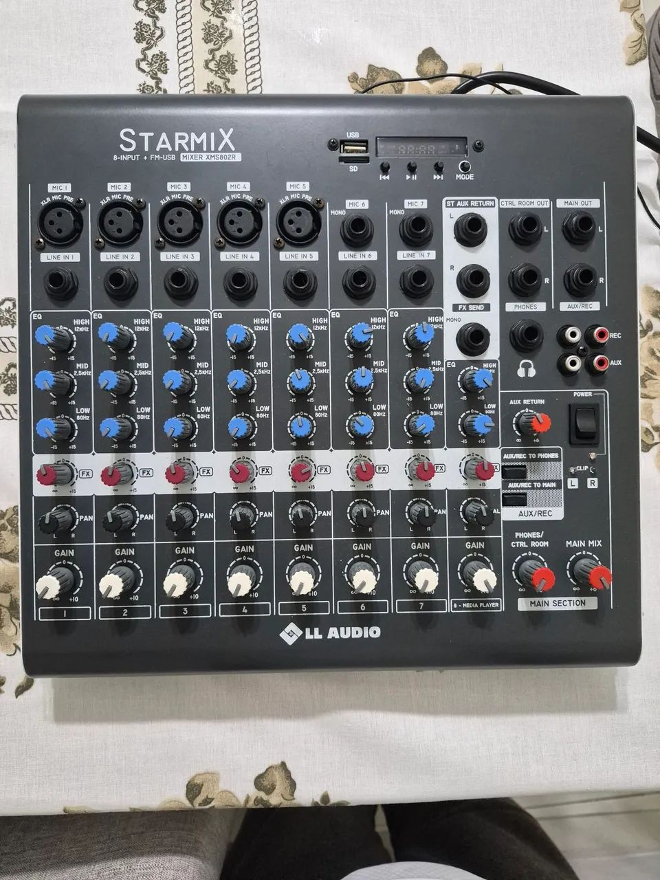 Mesa com 8 canais  - Foto 2