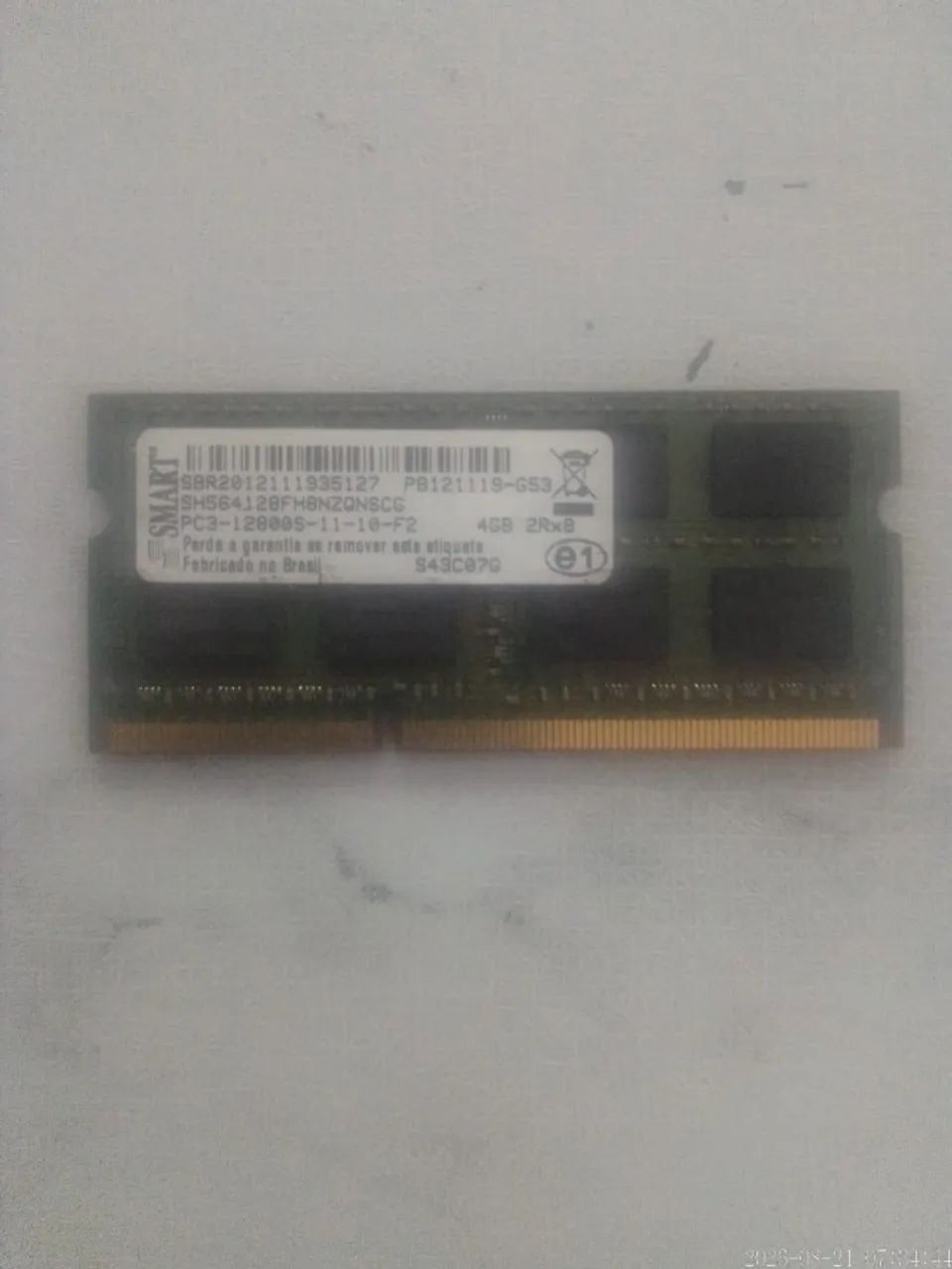 4GB MEMÓRIA DDR3 10600 PARA NOTEBOOK - Foto 4