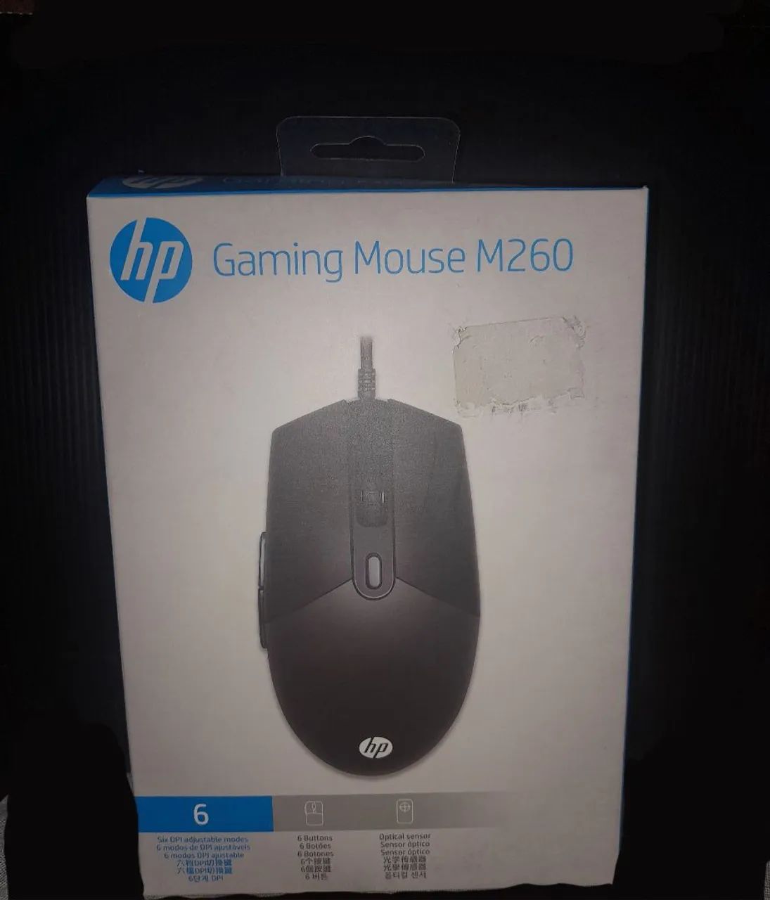 Mouse m260 HP (vem com adaptador)