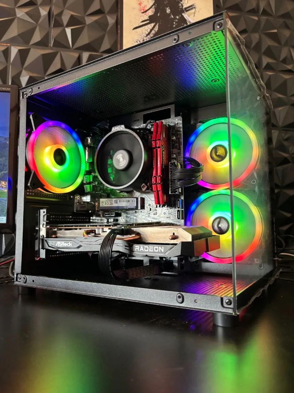 PC Gamer Ryzen 5 RX 6600 - Foto 2