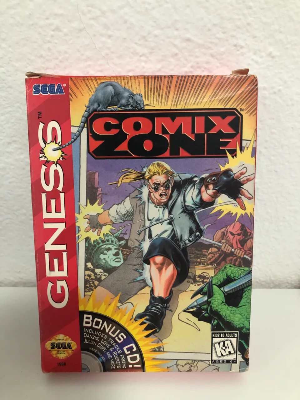 Comix Zone Mega Drive Original