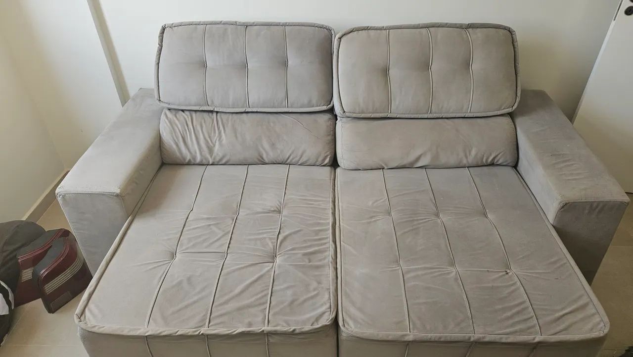 Sofa retratil e reclinavel