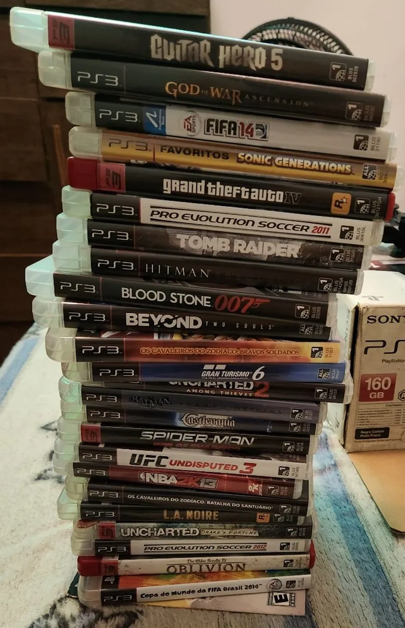 Ps3 24 Jogos - Peças e Acessórios de Vídeo Game - Centro