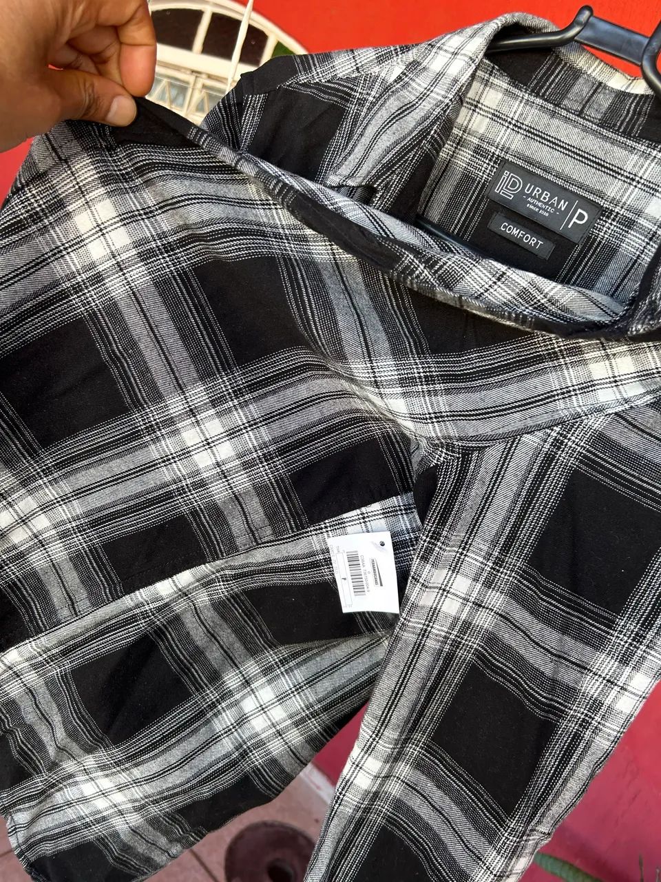 Camisa Xadrez Nova P - Foto 4