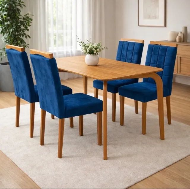 Conjunto de Jantar Aurora 4 Lugares