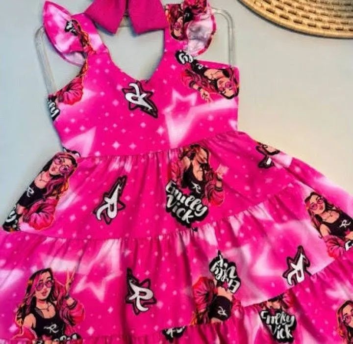 Vestido Dos Rosas Emilly Vick  - Foto 2