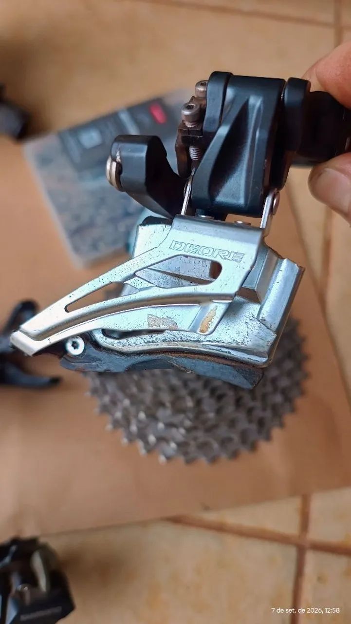 Kit relação Shimano Deore 2x10  - Foto 2