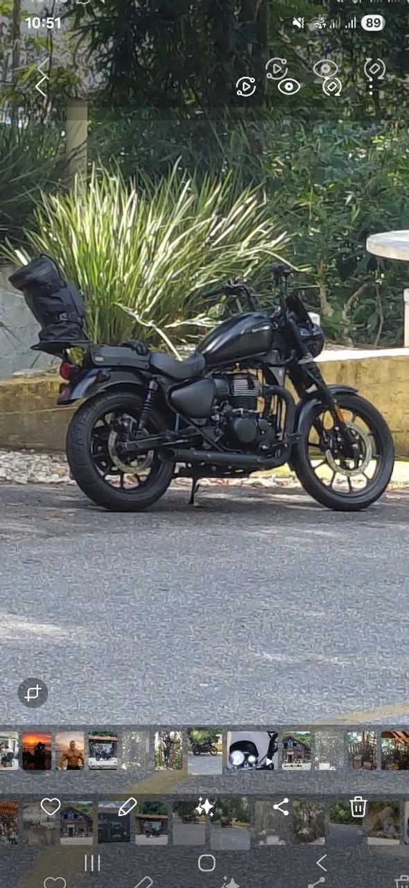 Meteor 350 custumizada 
