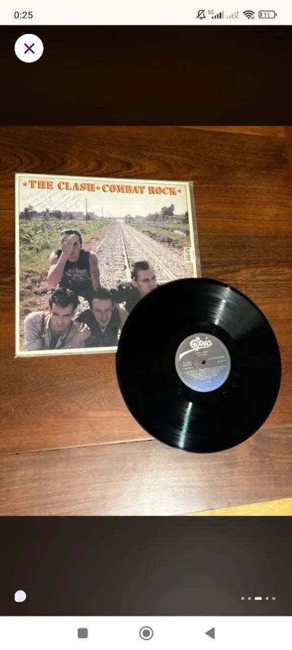 Vinil The Clash Combat Rock  - Foto 2
