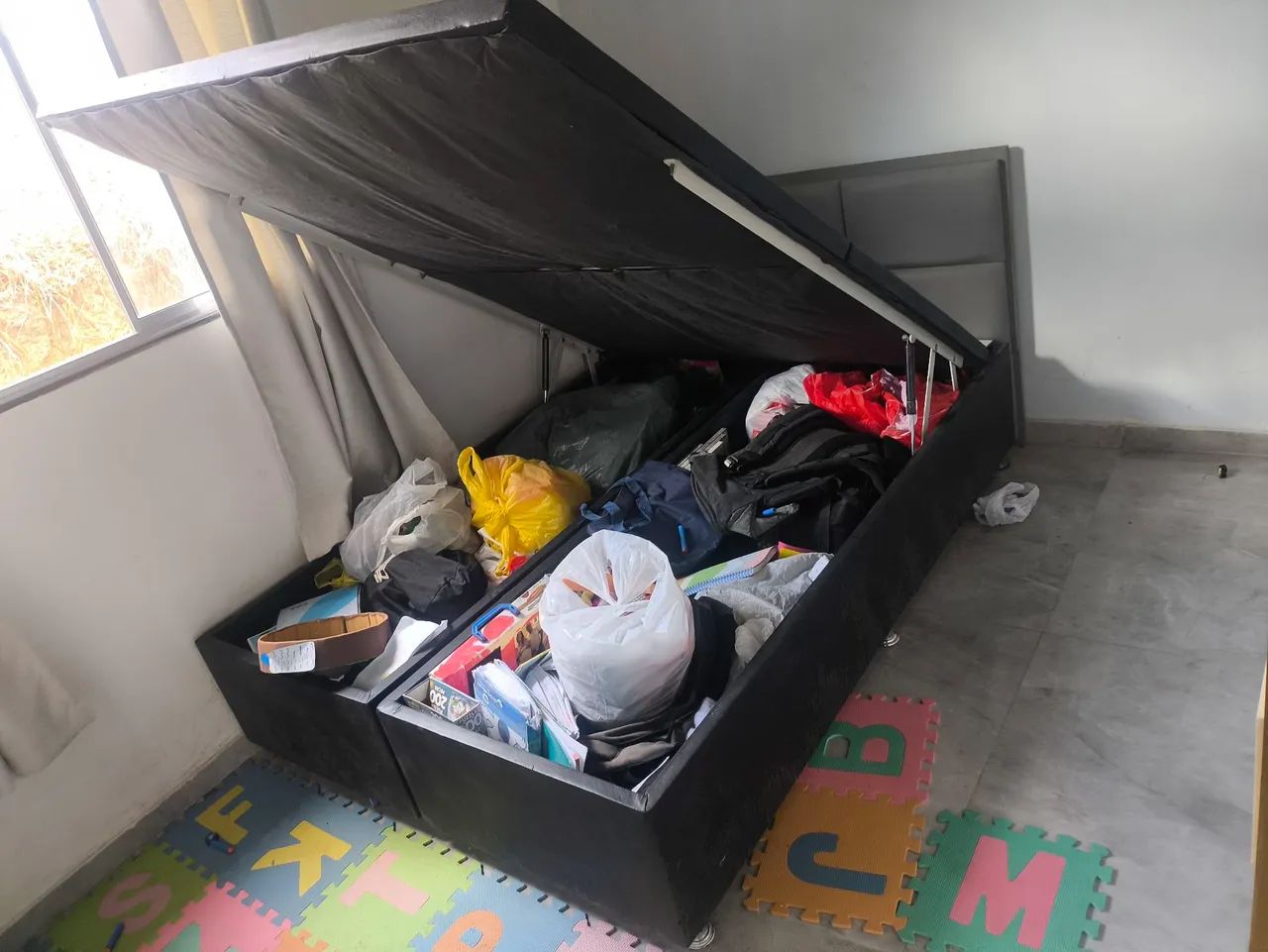 Cama box , baú casal com colchão  - Foto 3