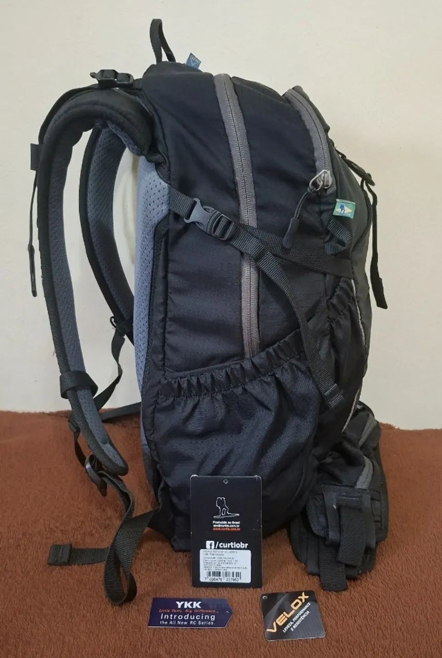 Mochila Curtlo Hotshot 20L Preta - Foto 3