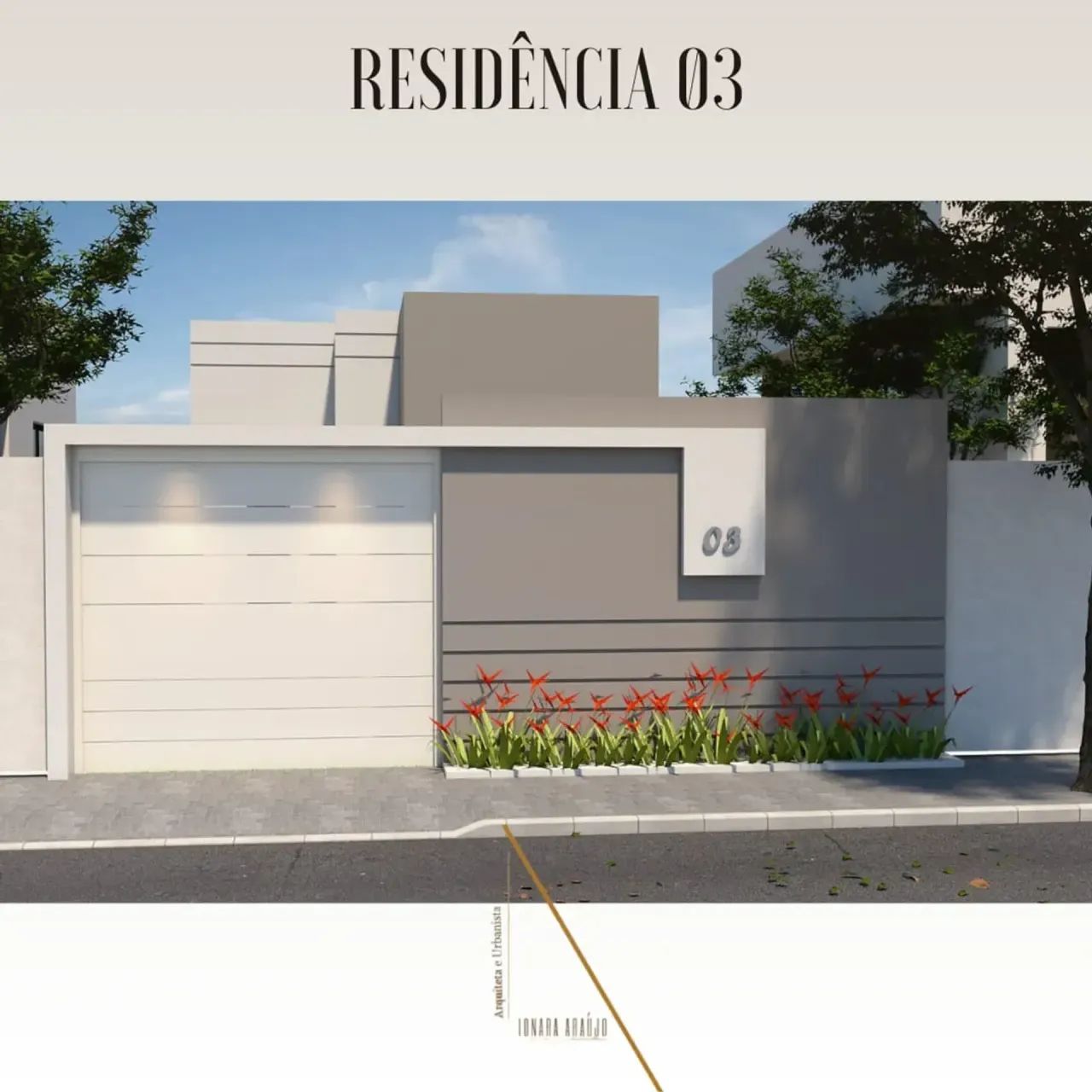 Térrea para venda possui 57 metros quadrados com 3 quartos - Foto 3