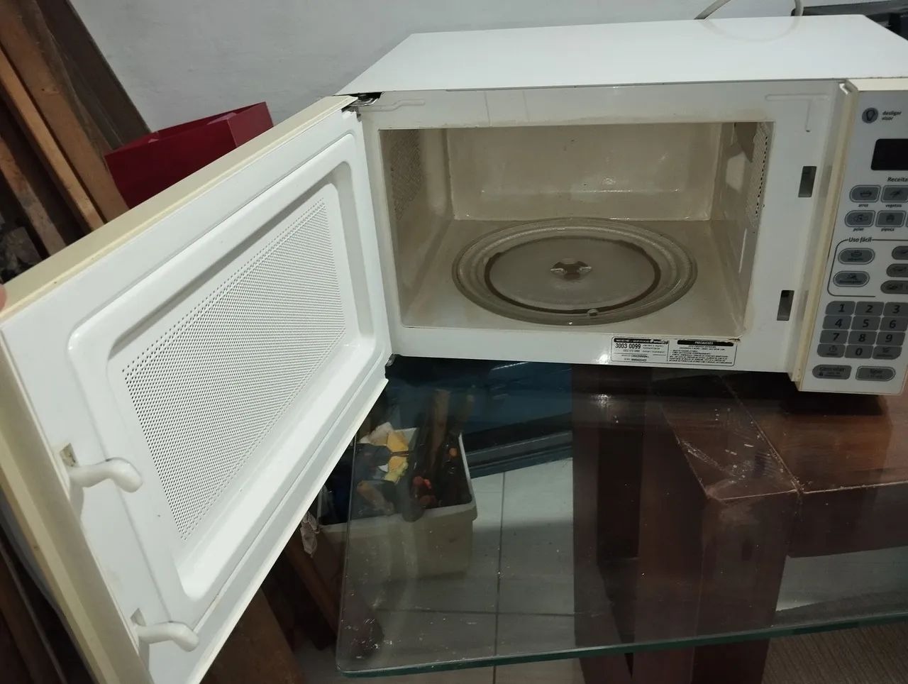 Microondas Consul funcionando